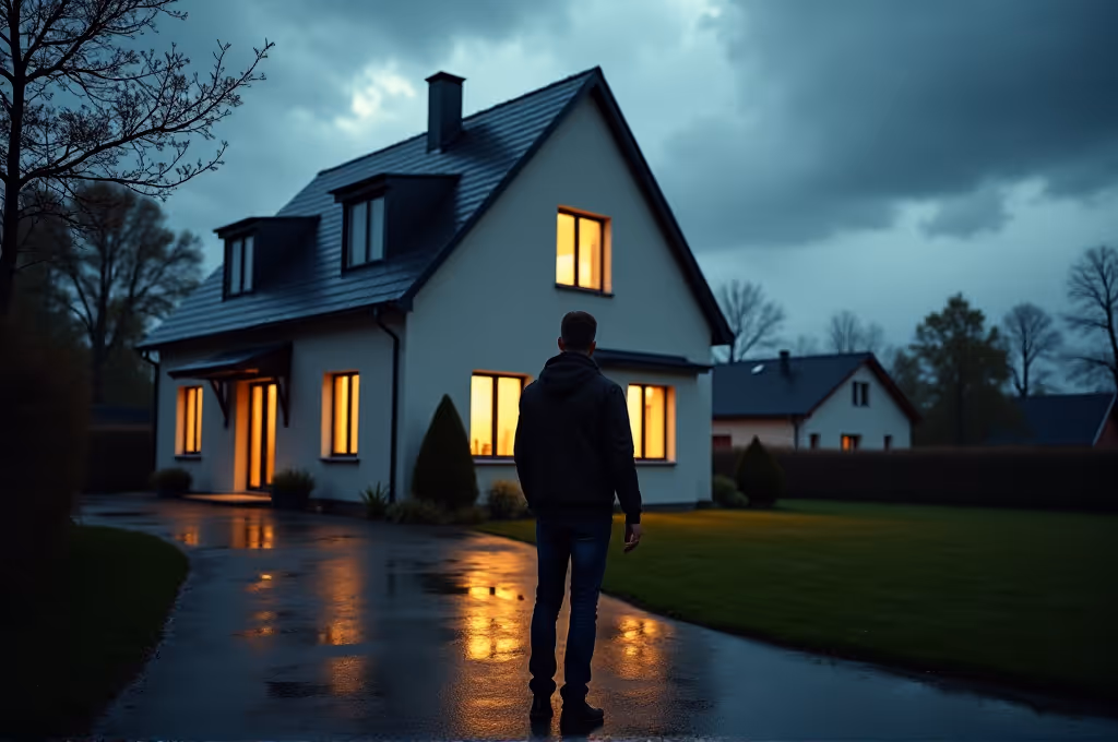 Eigenheim unzureichend abgesichert: Schutzlücke wächst | Symbolbild KI-generiert © 2026 EMH AG JS by Flux