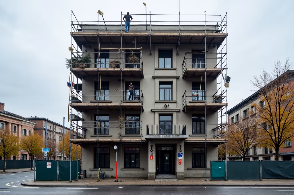 Förderprogramm „Gewerbe zu Wohnen“: Wie aus Leerstand neuer Wohnraum werden soll | Symbolbild KI-generiert © 2026 EMH AG JS by Flux